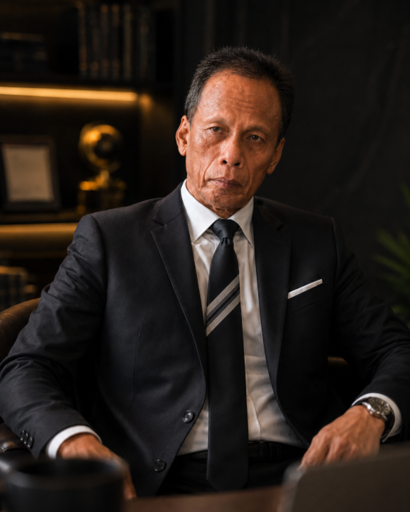 Atty. Ver Quimco at his desk